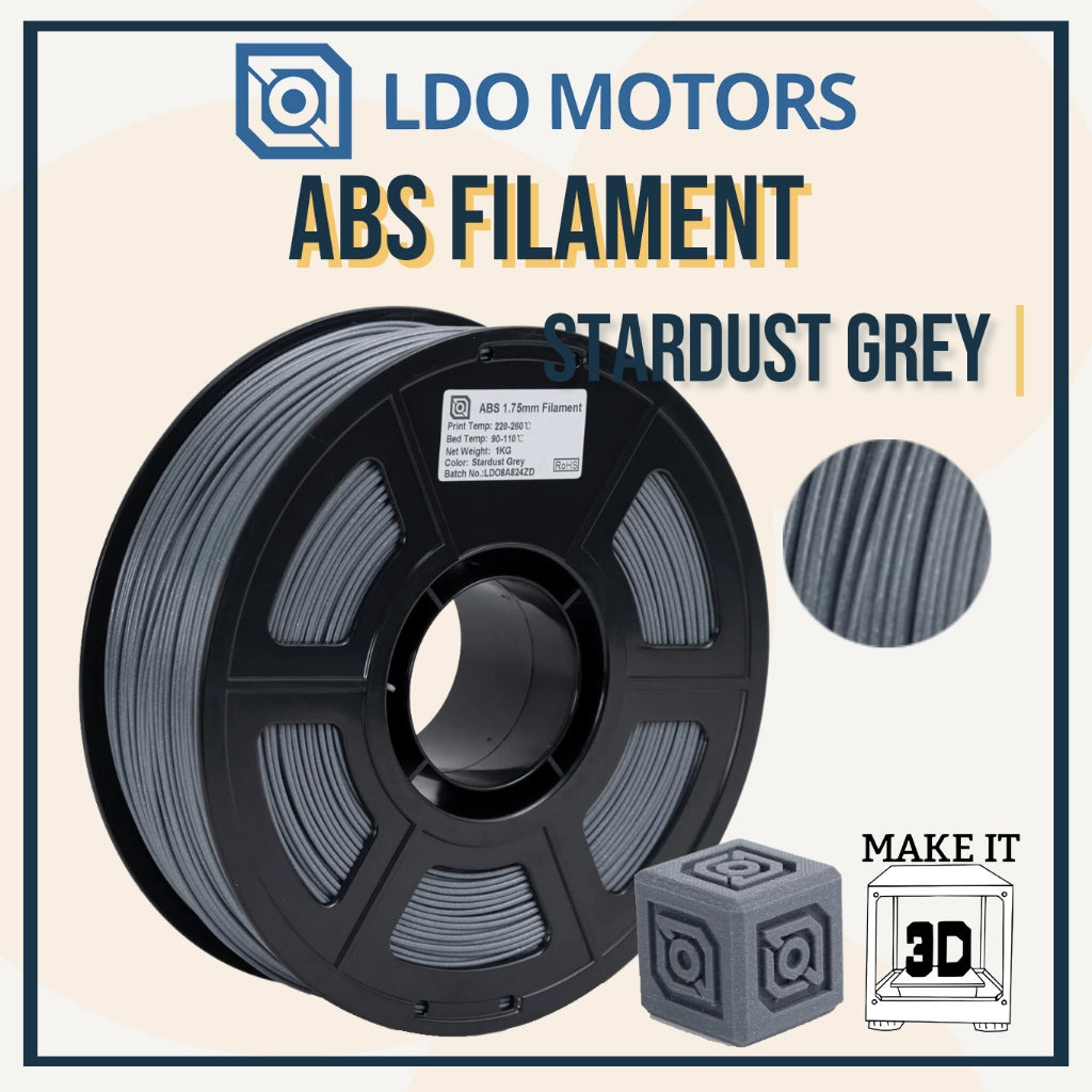 LDO Motors ABS filament 1kg 1.75mm High quality 3D printing Filament