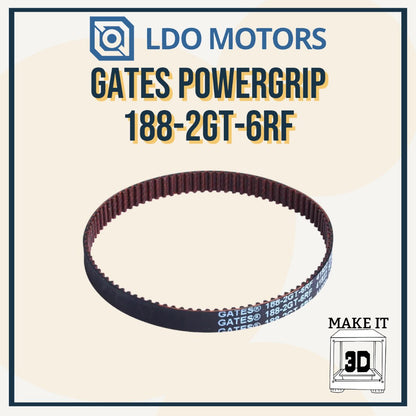 Gates PowerGrip 2GT Belt open belt and closed loop for 3D printer Voron