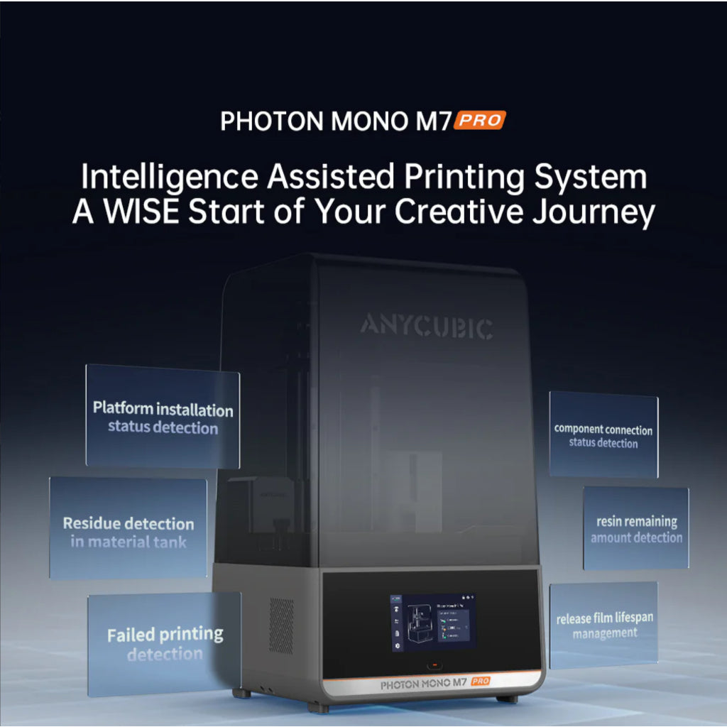 ANYCUBIC Photon Mono M7 Pro 14k Resolution with resin heater and auto feeder Resin 3D Printer
