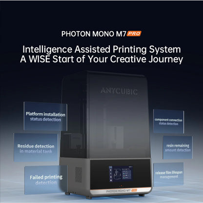ANYCUBIC Photon Mono M7 Pro 14k Resolution with resin heater and auto feeder Resin 3D Printer