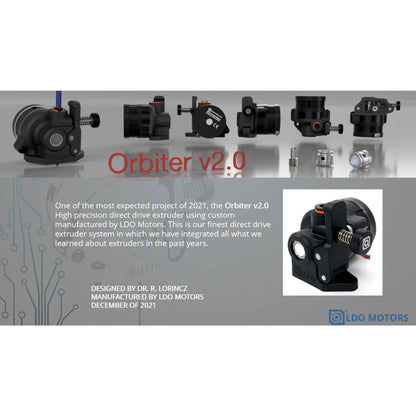 LDO Orbiter Extruder V2.0 - Direct Drive Dual Gear Extruder for CR10/10S, Ender3/3 Pro, Ender 5