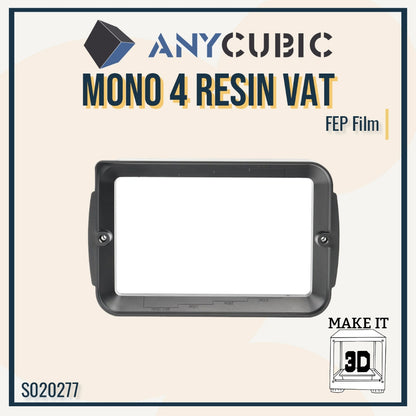 Anycubic Resin Vat Tank for resin 3D printer M7 Pro, Mono 4, Mono 4 Ultra