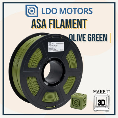 LDO Motors ASA ASA-CF filament 1kg 1.75mm High quality 3D printing UV Resistant Filament