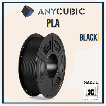 ANYCUBIC 1kg PLA 1.75mm 3D Printing Filament Neatly Wound Bubble Free w Reusable Spool