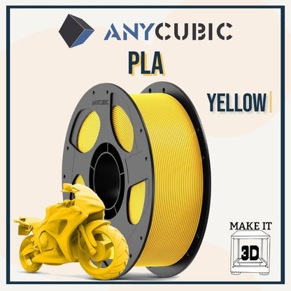 ANYCUBIC 1kg PLA 1.75mm 3D Printing Filament Neatly Wound Bubble Free w Reusable Spool