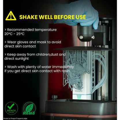 ELEGOO 1kg ABS-Like 3D Printer Resin