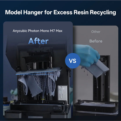 Anycubic Photon Mono M7 Max large format resin 3D printer with auto refill