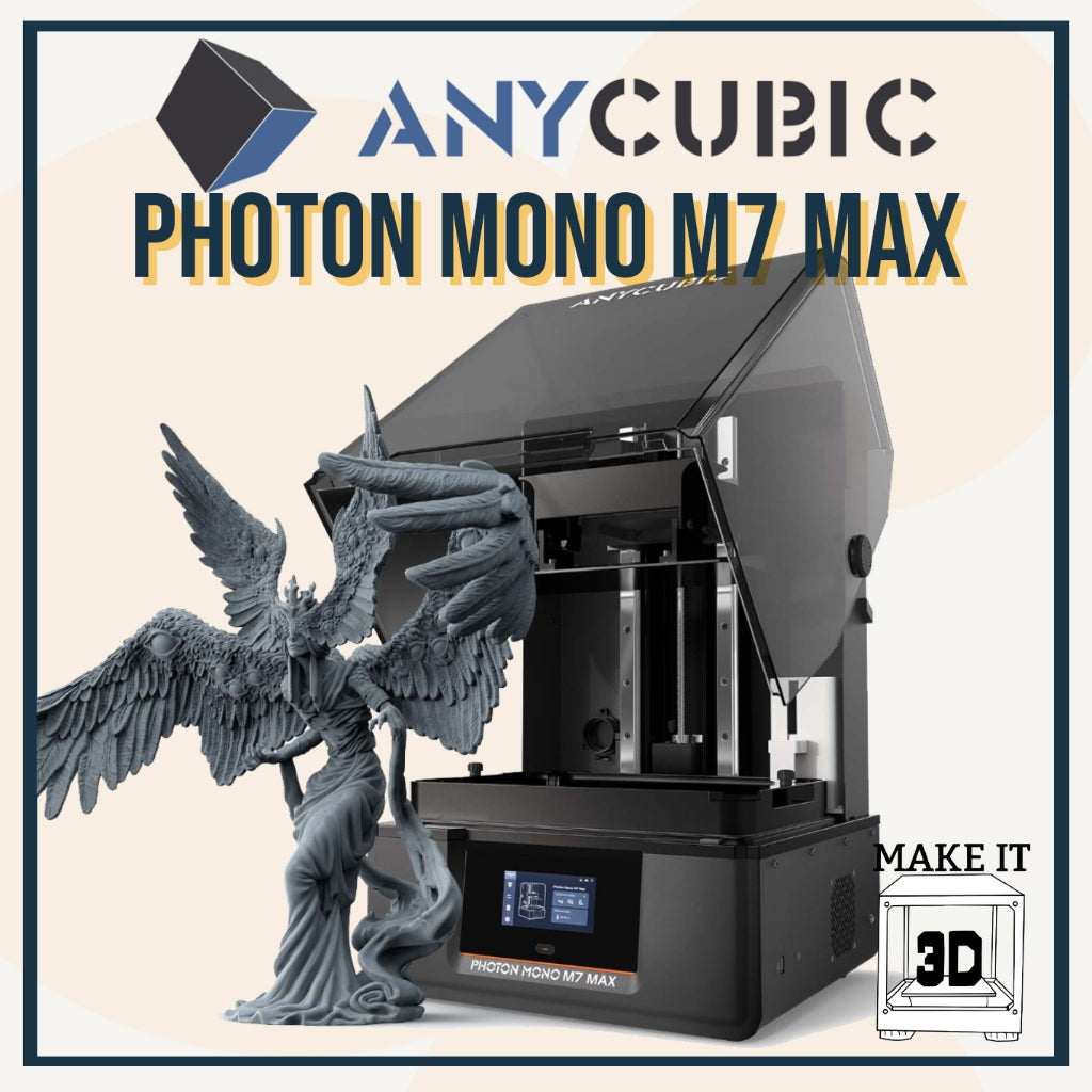 Anycubic Photon Mono M7 Max large format resin 3D printer with auto refill