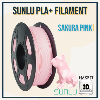 SUNLU PLA+ Filament 1.75mm 1kg 3D Printing Filament
