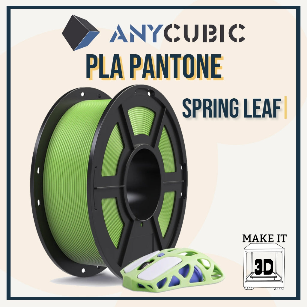 ANYCUBIC 1kg PLA 1.75mm 3D Printing Filament Neatly Wound Bubble Free w Reusable Spool