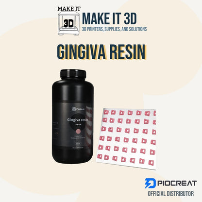PioNext 1kg Gingiva Resin 3D printer resin for digital dentistry