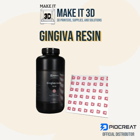 PioNext 1kg Gingiva Resin 3D printer resin for digital dentistry