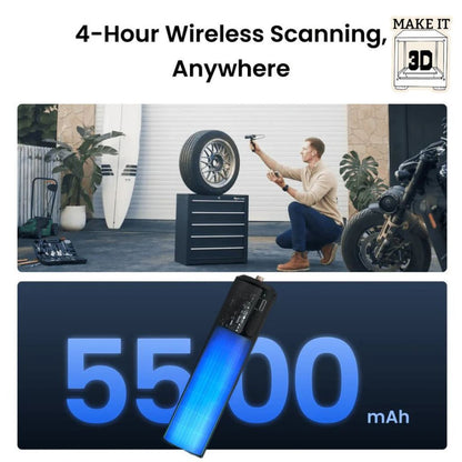 Revopoint POP 4 5-in-1 3D Scanner with Blue Laser and Infrared Light