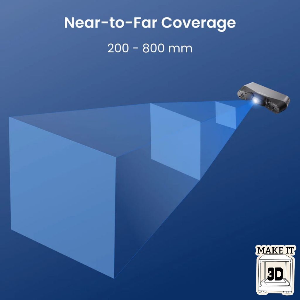 Revopoint POP 4 5-in-1 3D Scanner with Blue Laser and Infrared Light