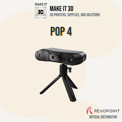 Revopoint POP 4 5-in-1 3D Scanner with Blue Laser and Infrared Light
