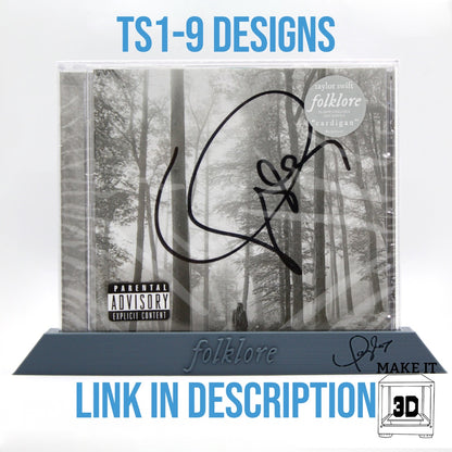 Taylor Swift Midnights CD Display Stand - 3D Printed