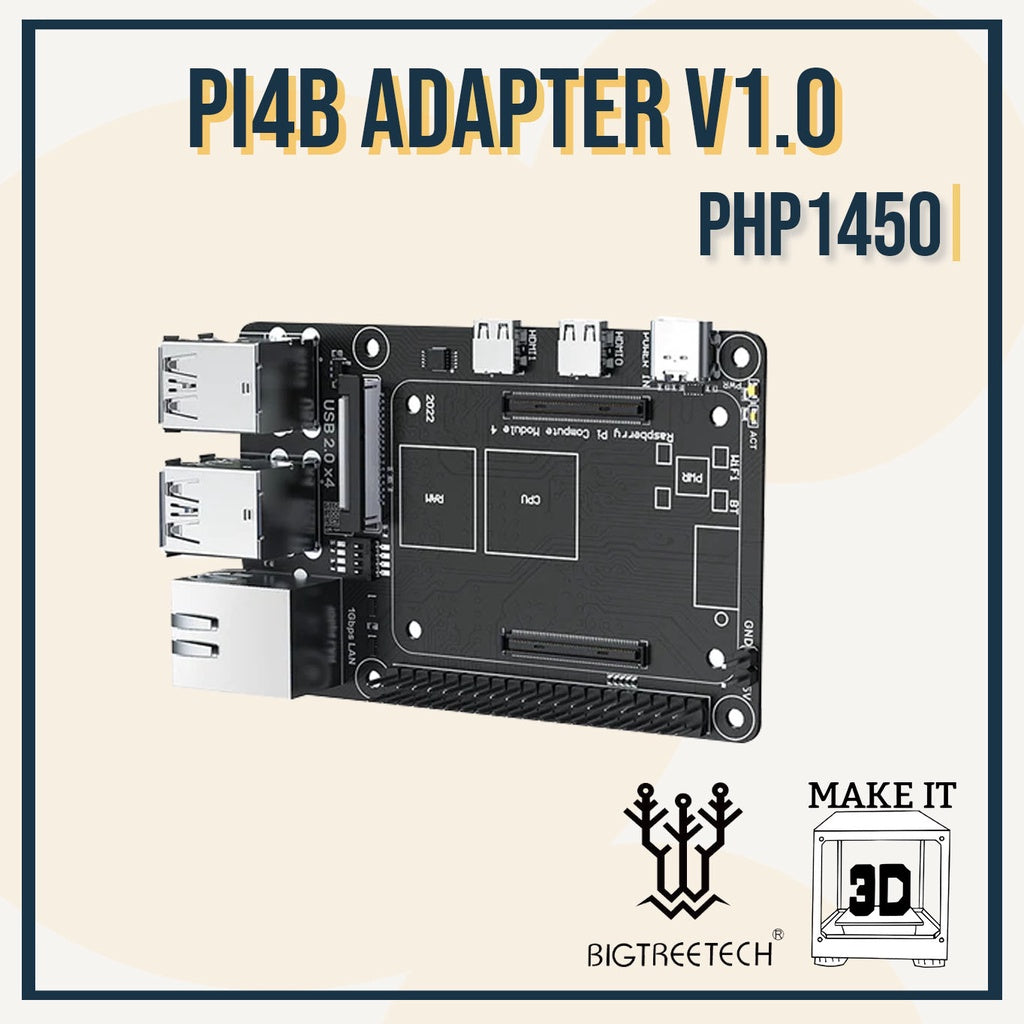 BTT BigTreeTech CB1 / BigTreeTech Pi4B Adaptor