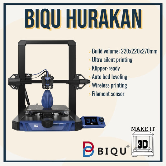 Biqu Hurakan - Klipper ready 3D Printer