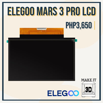 ELEGOO LCD Screen Replacement Mars 3/Pro LCD, Mars 4/5 Ultra, Saturn 2, Saturn 3/4/Ultra LCD