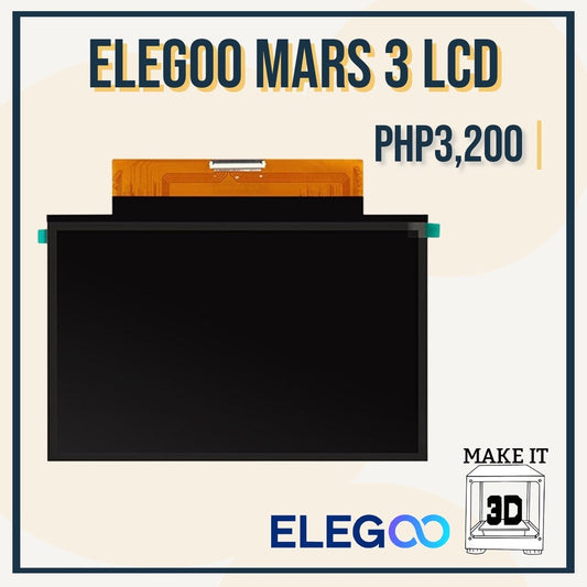 ELEGOO LCD Screen Replacement Mars 3/Pro LCD, Mars 4/5 Ultra, Saturn 2, Saturn 3/4/Ultra LCD