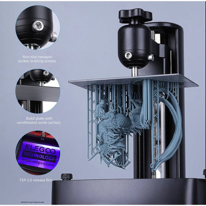 Elegoo Mars 3 Pro 4k Fast mSLA Resin 3D Printer