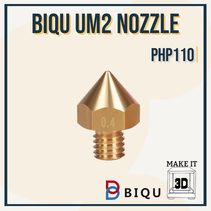 E3D V5/V6 Nozzle, E3D V5/V6 Hardened Steel Nozzle, Biqu UM2 Nozzle