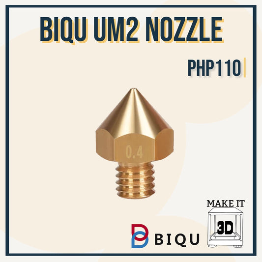 E3D V5/V6 Nozzle, E3D V5/V6 Hardened Steel Nozzle, Biqu UM2 Nozzle