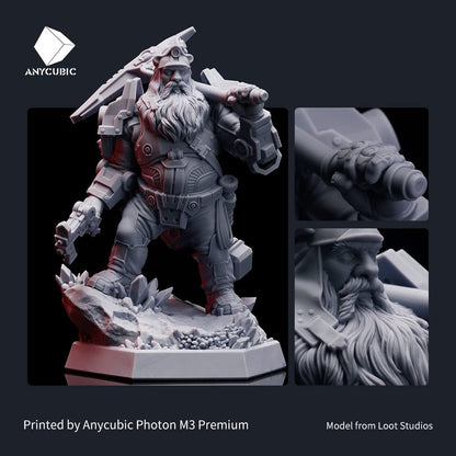 Anycubic M3 Premium 8k - Fast Large Format mSLA Resin 3D Printer